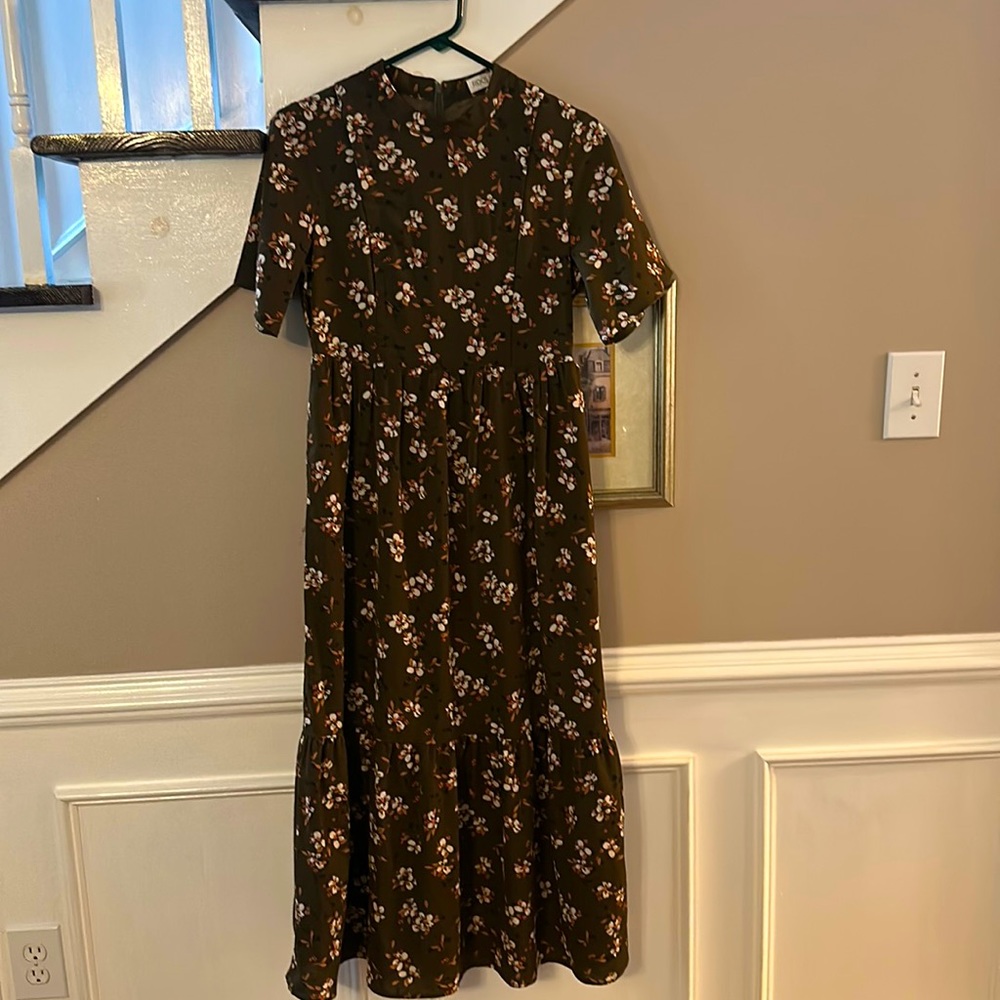 Boutique Roolee Maxi Dress Womens small Nursing Friendly